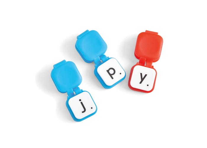Learning Resources Learn My Letters Fine Motor Clips