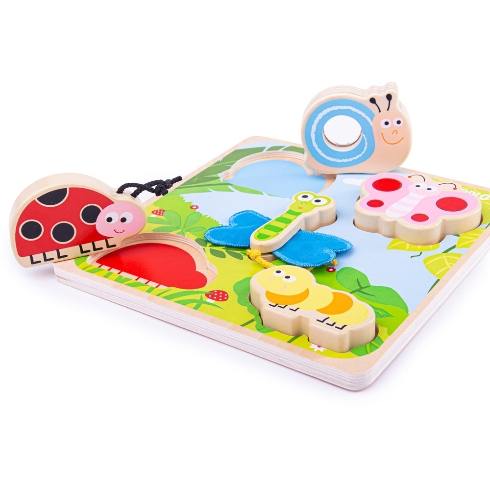 Tidlo Touch and Feel Puzzle - Insects