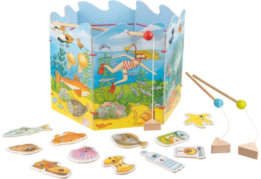 Goki The Environment Fishing Game, Peggy Diggledey
