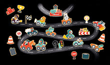 Janod Car Magnets 24 Pcs