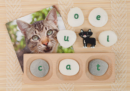 Yellow Door Alphabet Pebbles - Word-building Set