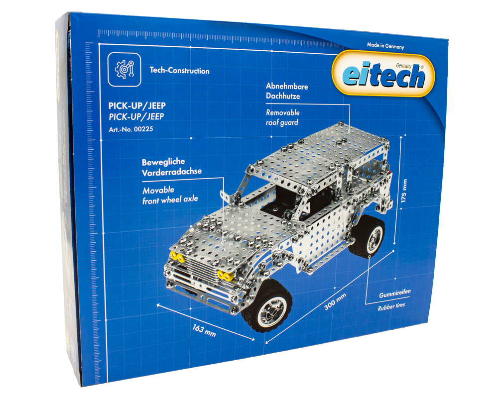 Eitech Metal Construction Set Pick-up/Jeep