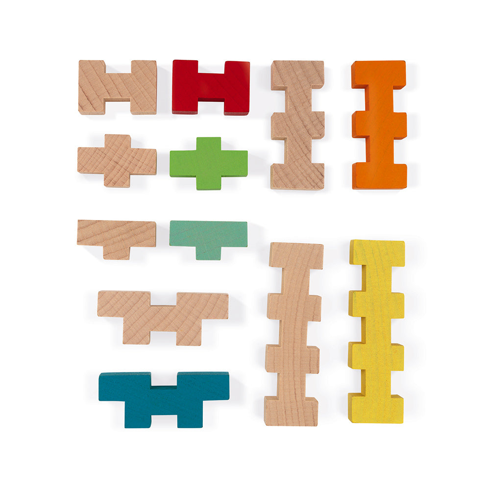 Janod 100-Piece Construction Set