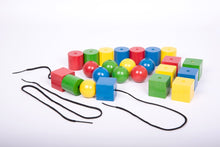 Edx Education Giant Wooden Lacing Beads