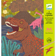 Djeco When Dinosaurs Reigned Scratch Cards