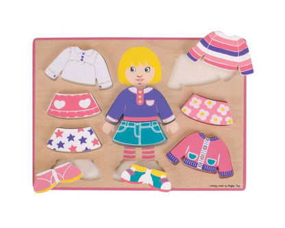 BigJigs Dressing Girl Puzzle