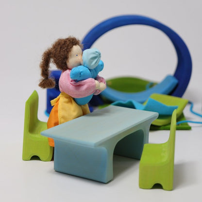 Grimms Blue-Green Mobile Home