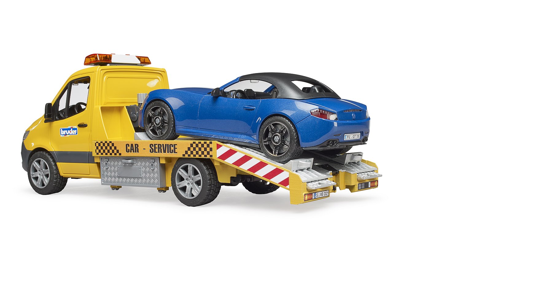Bruder Mb Sprinter Transporter W/Light & Sound
