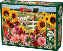 Cobble Hill Puzzles 1000 Pieces Sunflower Farm