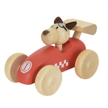 Egmont Toys Wooden Race Car With Dog