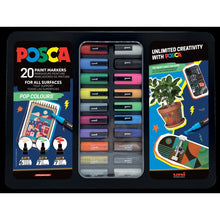 Posca Pop Colours Tin Of 20