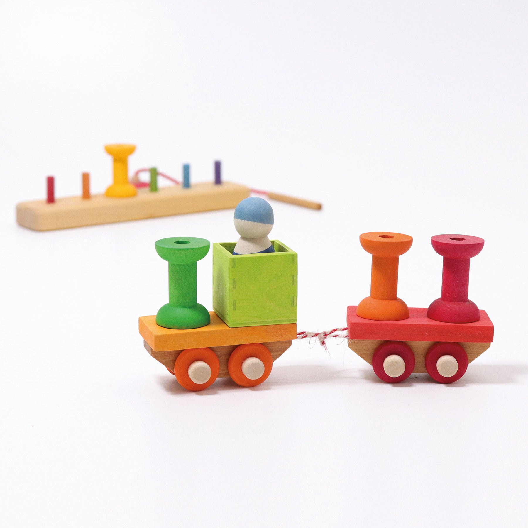 Grimms Building Set Wooden Train