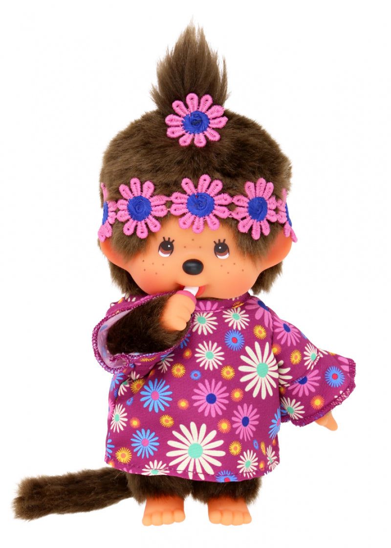 Monchhichi Girl Flower Power (20cm)