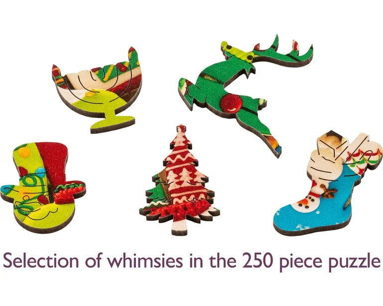 Wentworth Wooden Puzzles Gingerbread Jumpers - Maxi 250 Pieces