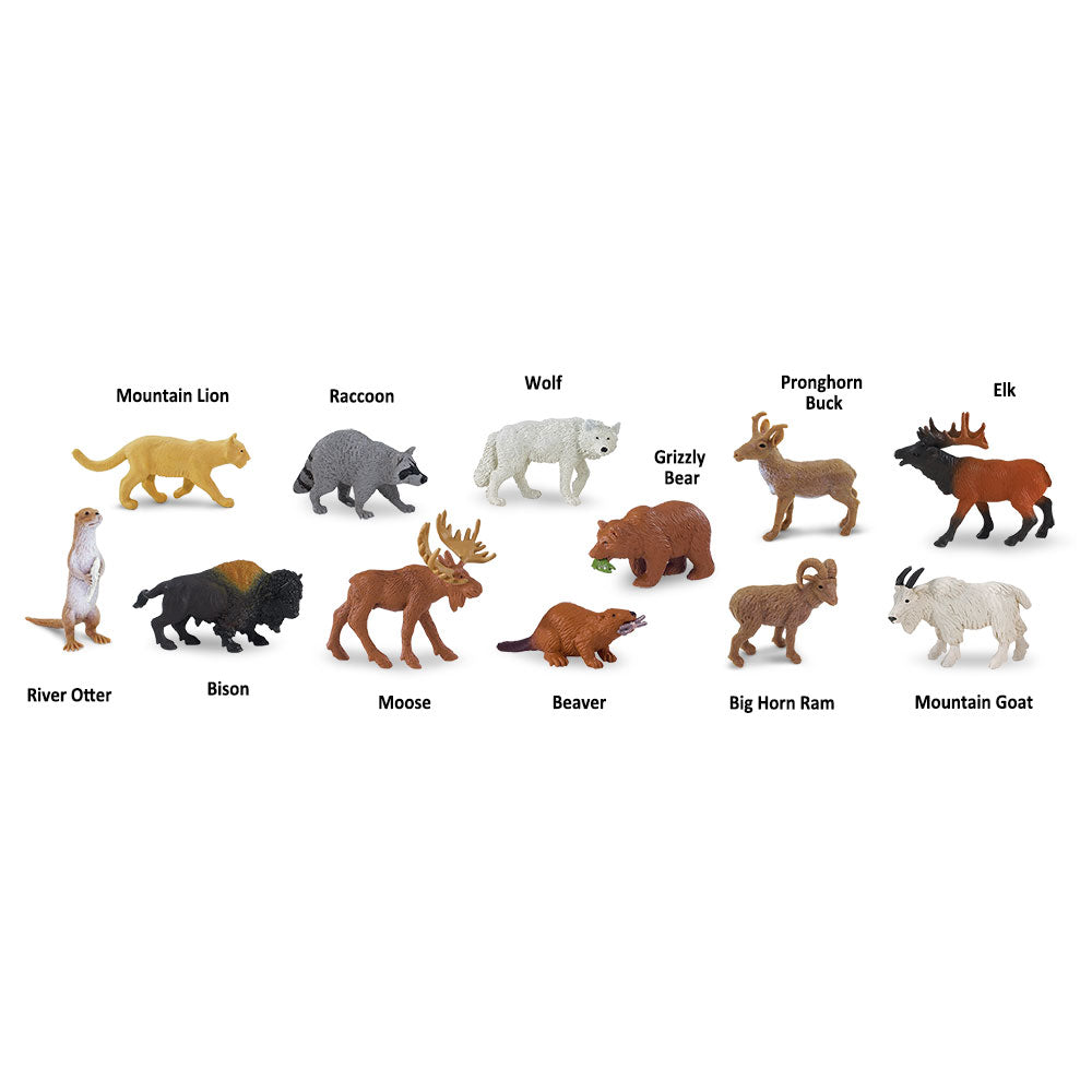 Safari Toob North American Wildlife (12 Pieces)