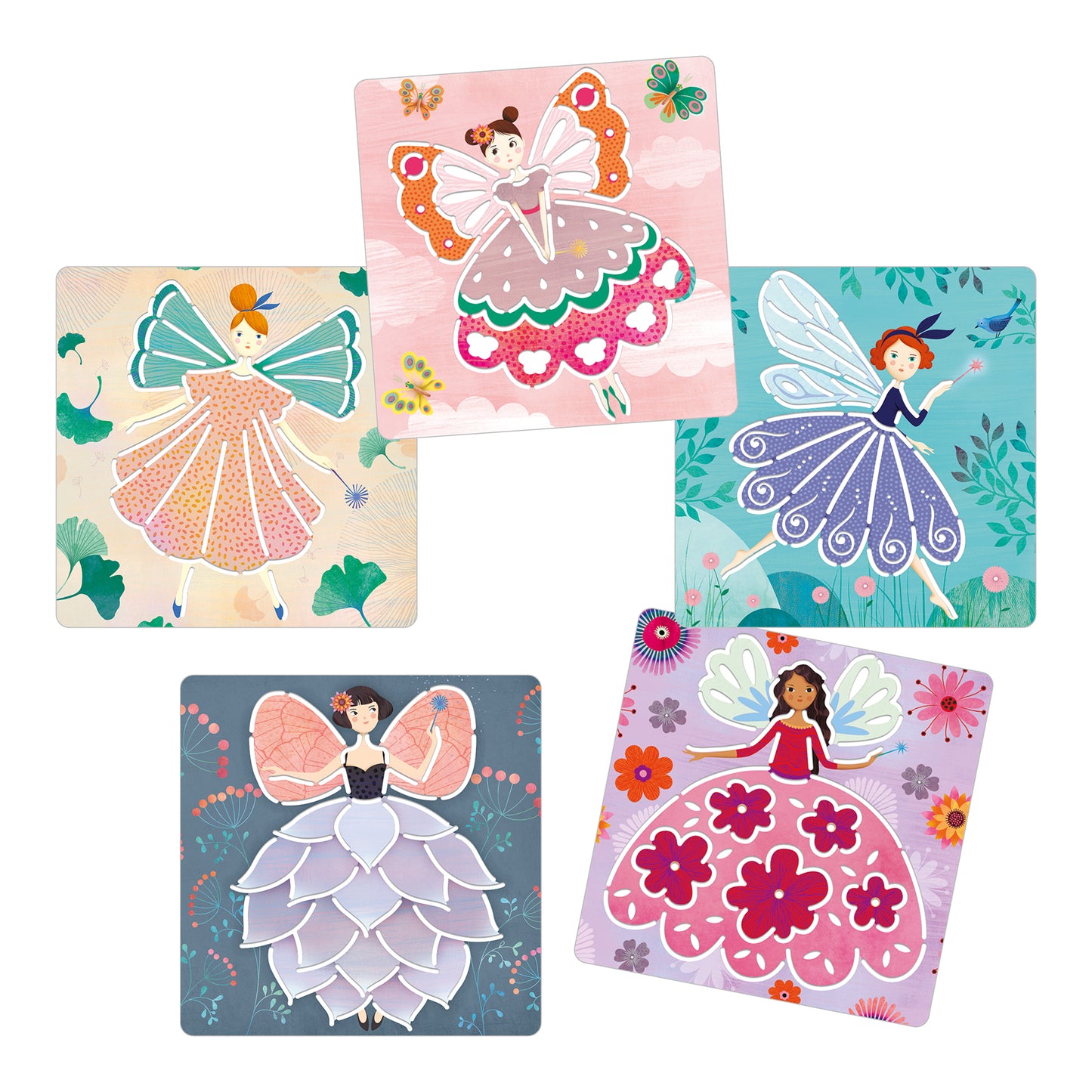 Djeco Fairies Stencils
