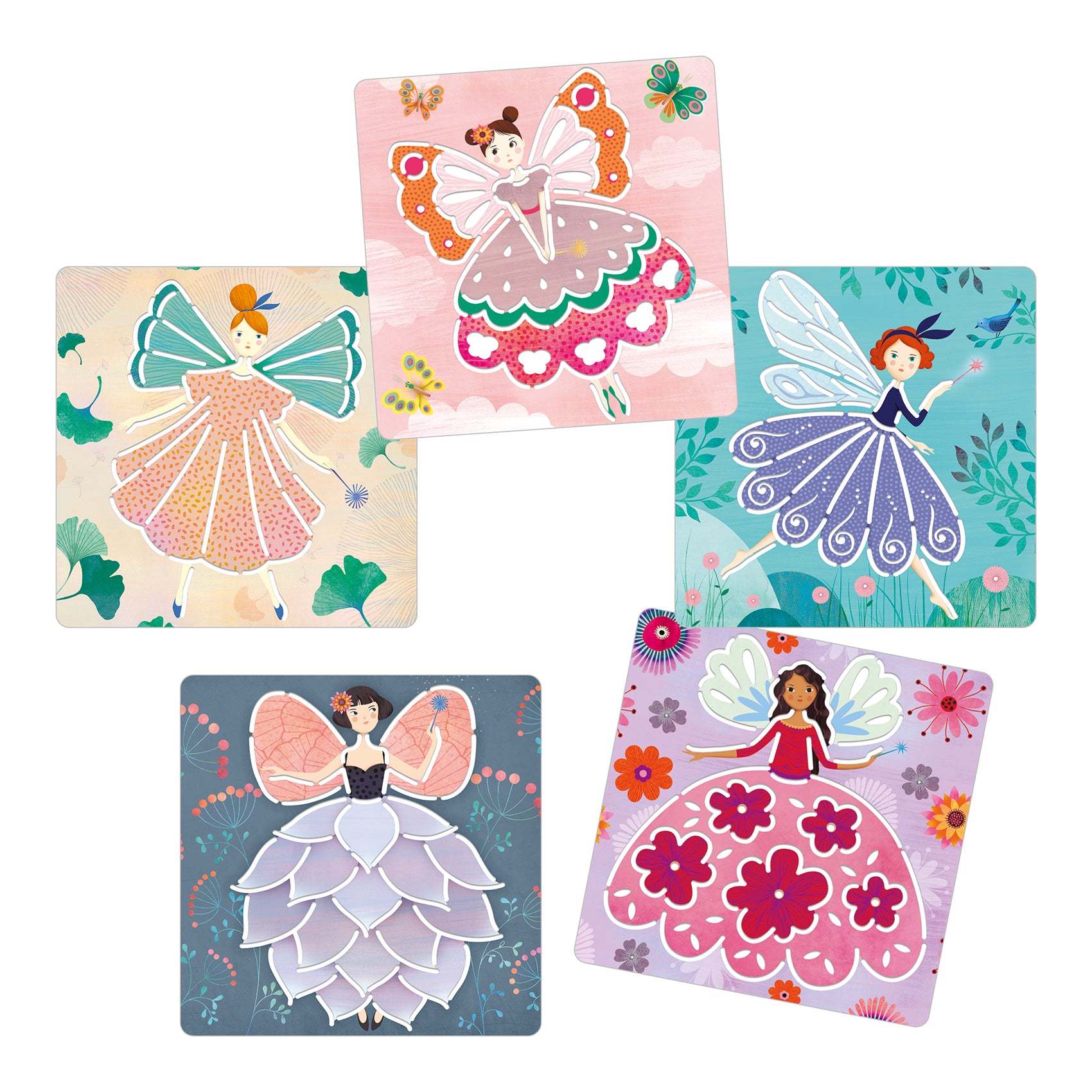 Djeco Fairies Stencils