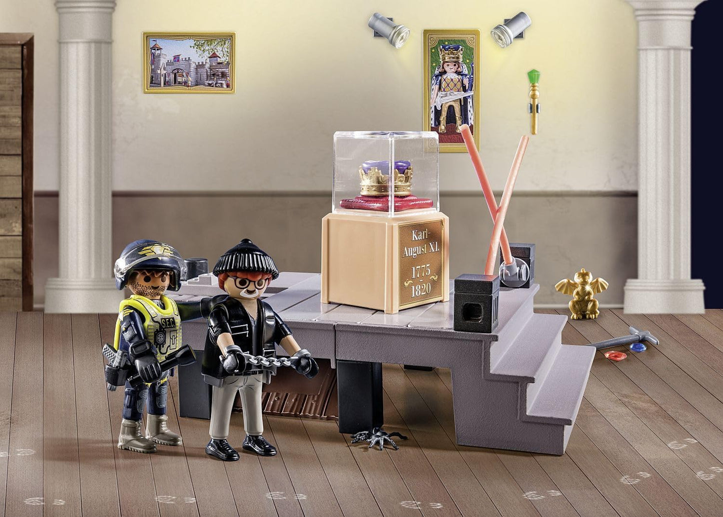 Playmobil 71347 Advent Calendar - Police Museum Theft