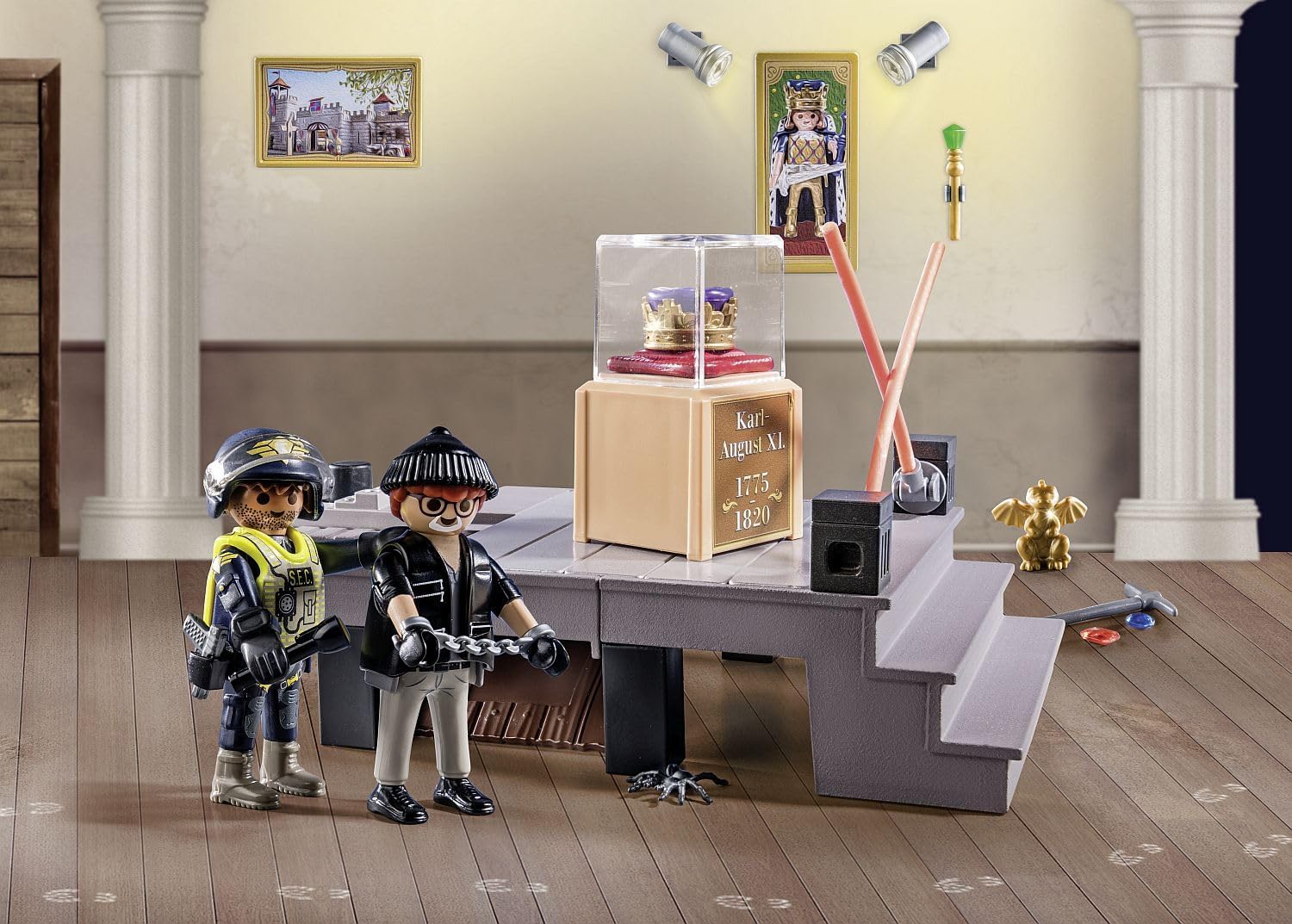 Playmobil 71347 Advent Calendar - Police Museum Theft