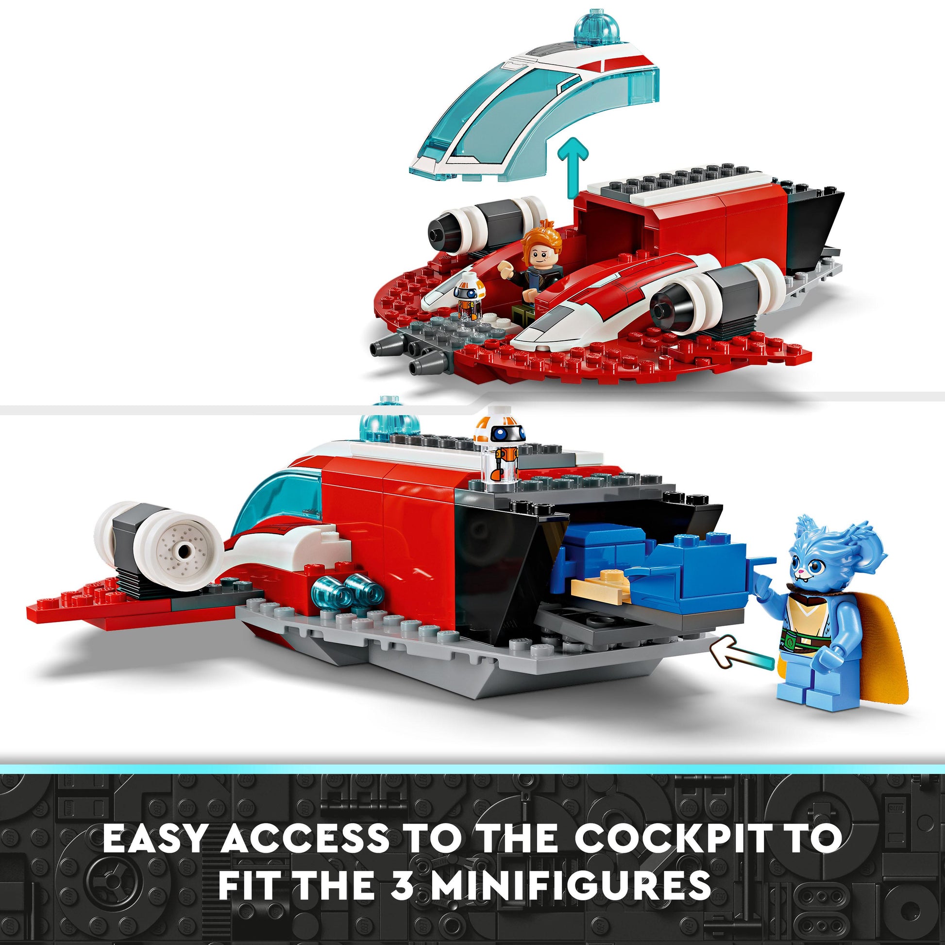 Lego Star Wars TM 75384 The Crimson Firehawk