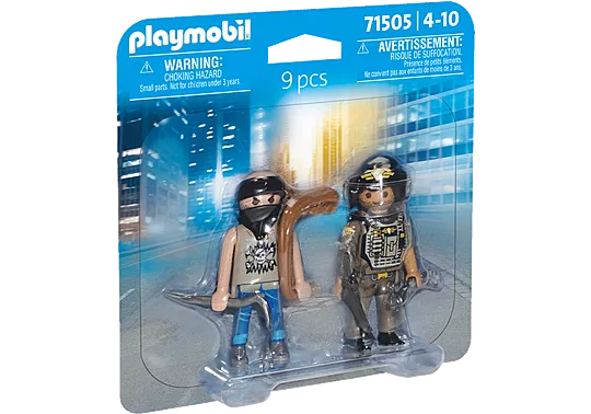 Playmobil 71505 Tactical Police with Thief DuoPack