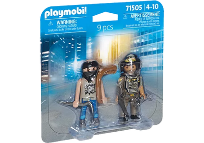 Playmobil 71505 Tactical Police with Thief DuoPack