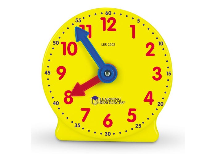 Learning Resources Big Time® Geared Mini-Clocks (Set of 6)