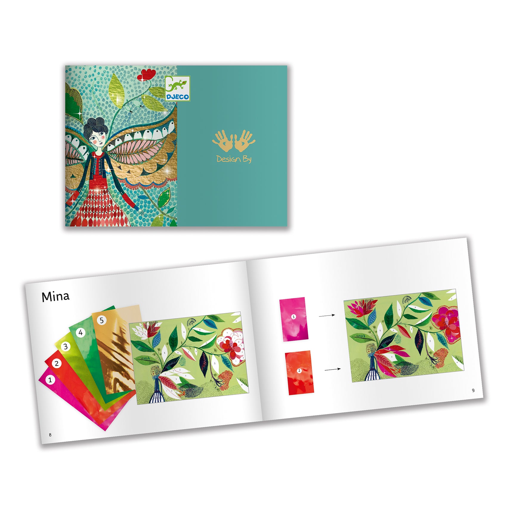 Djeco Foil Pictures Fireflies (F)