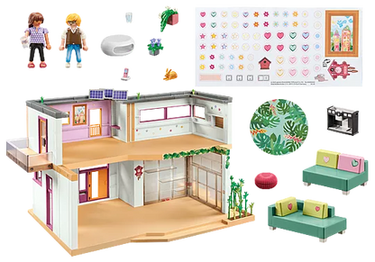 Playmobil 71607 My Life Living House with Winter Garden