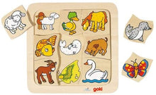 Goki Puzzle Who Belongs To Who?