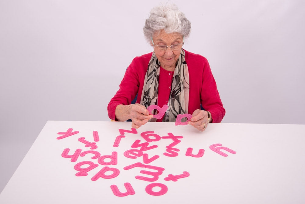 TickiT Silishapes Trace Alphabet-Pink