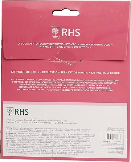 RHS Cross Stitch Kit-Amarylis