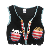 Liontouch Pirate Red Stripe Vest