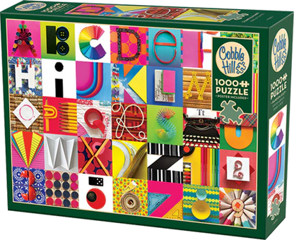 Cobble Hill Puzzles 1000 Pieces Found Alphabet