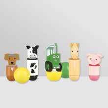 Tractor Ted Wooden Skittles