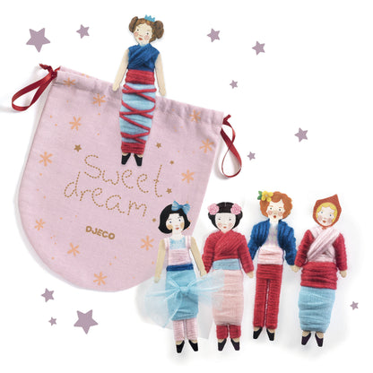 Djeco DIY Sweet Night Worry Dolls