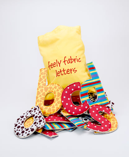 Yellow Door Feely Fabric Letters