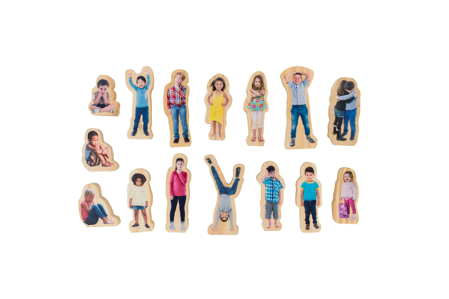 The Freckled Frog How Am I Feeling Today Wooden People