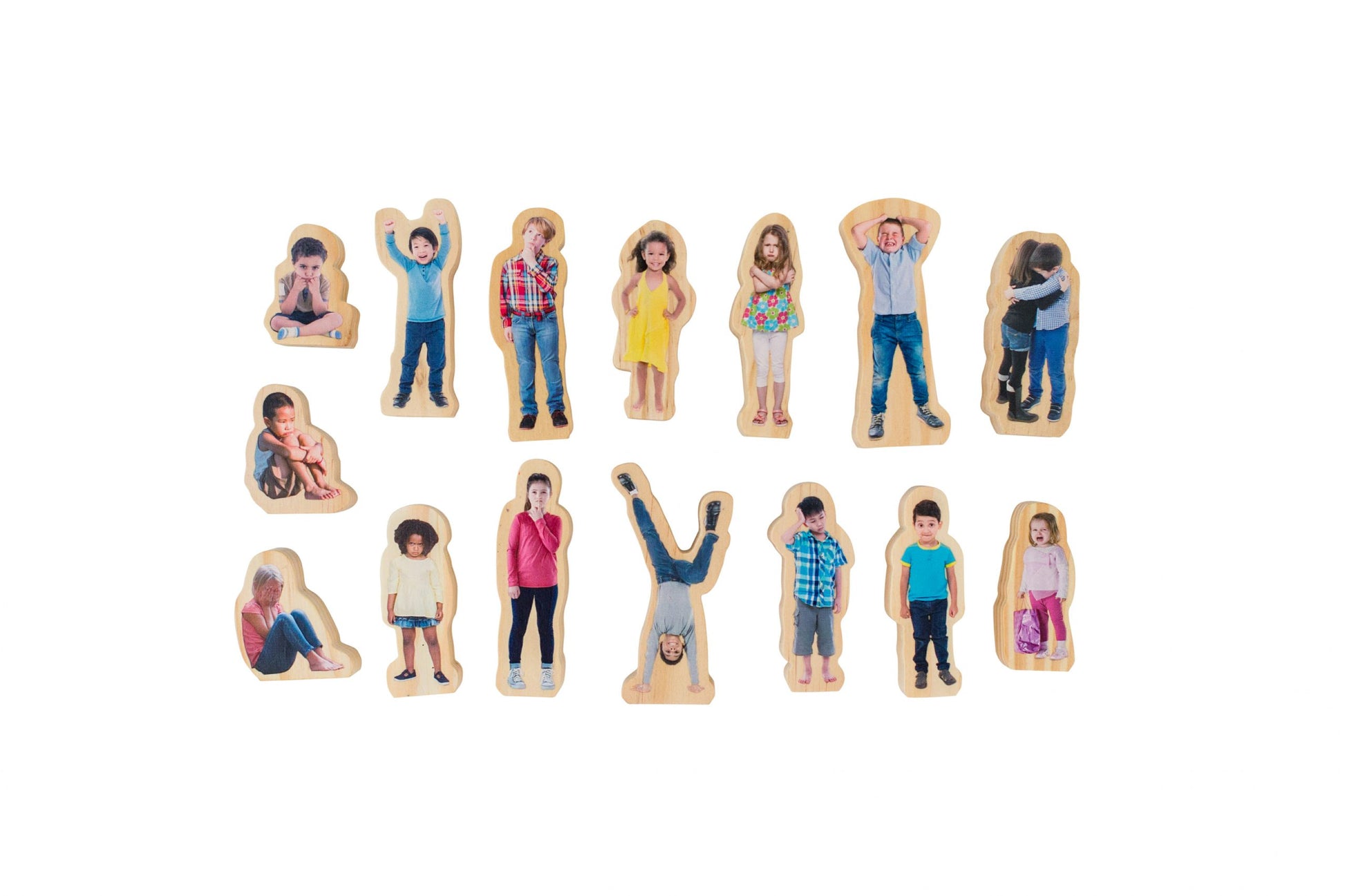 The Freckled Frog How Am I Feeling Today Wooden People