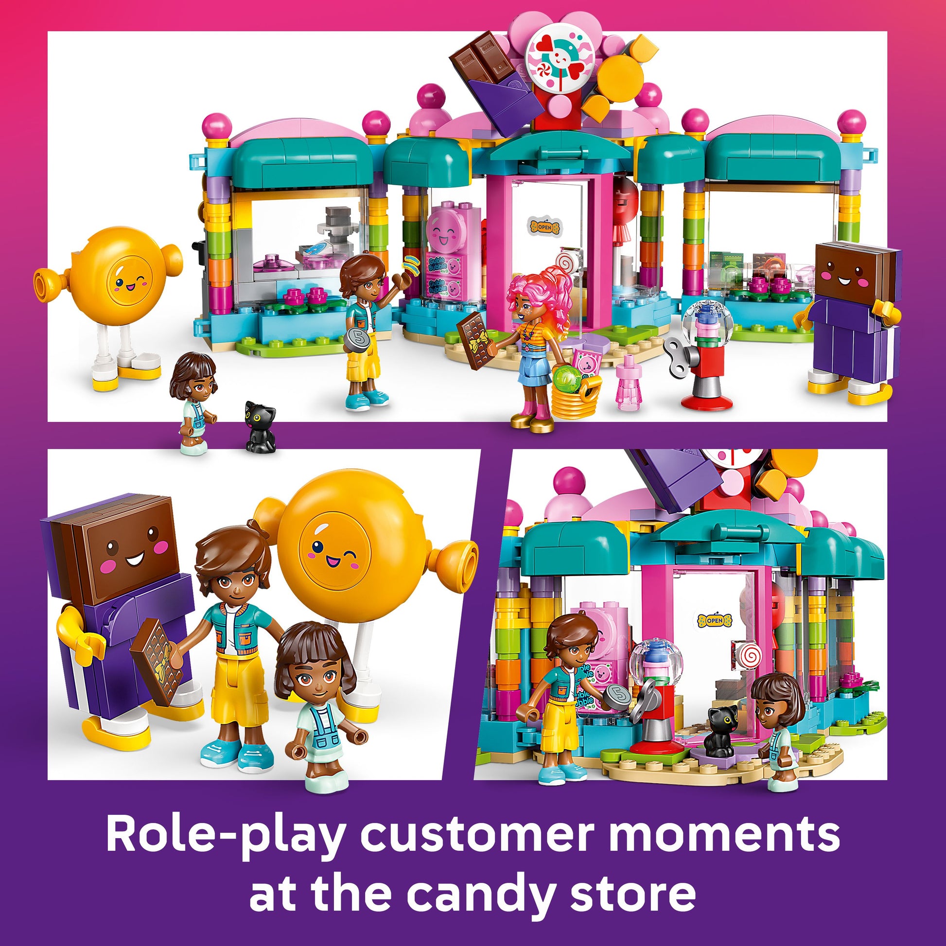 Lego Friends 42649 Heartlake City Candy Store