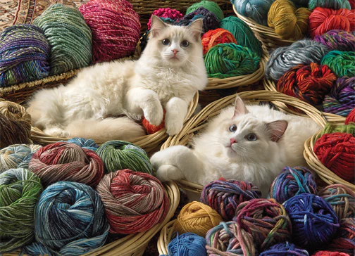 Cobble Hill Puzzles 1000 Pieces Ragdolls