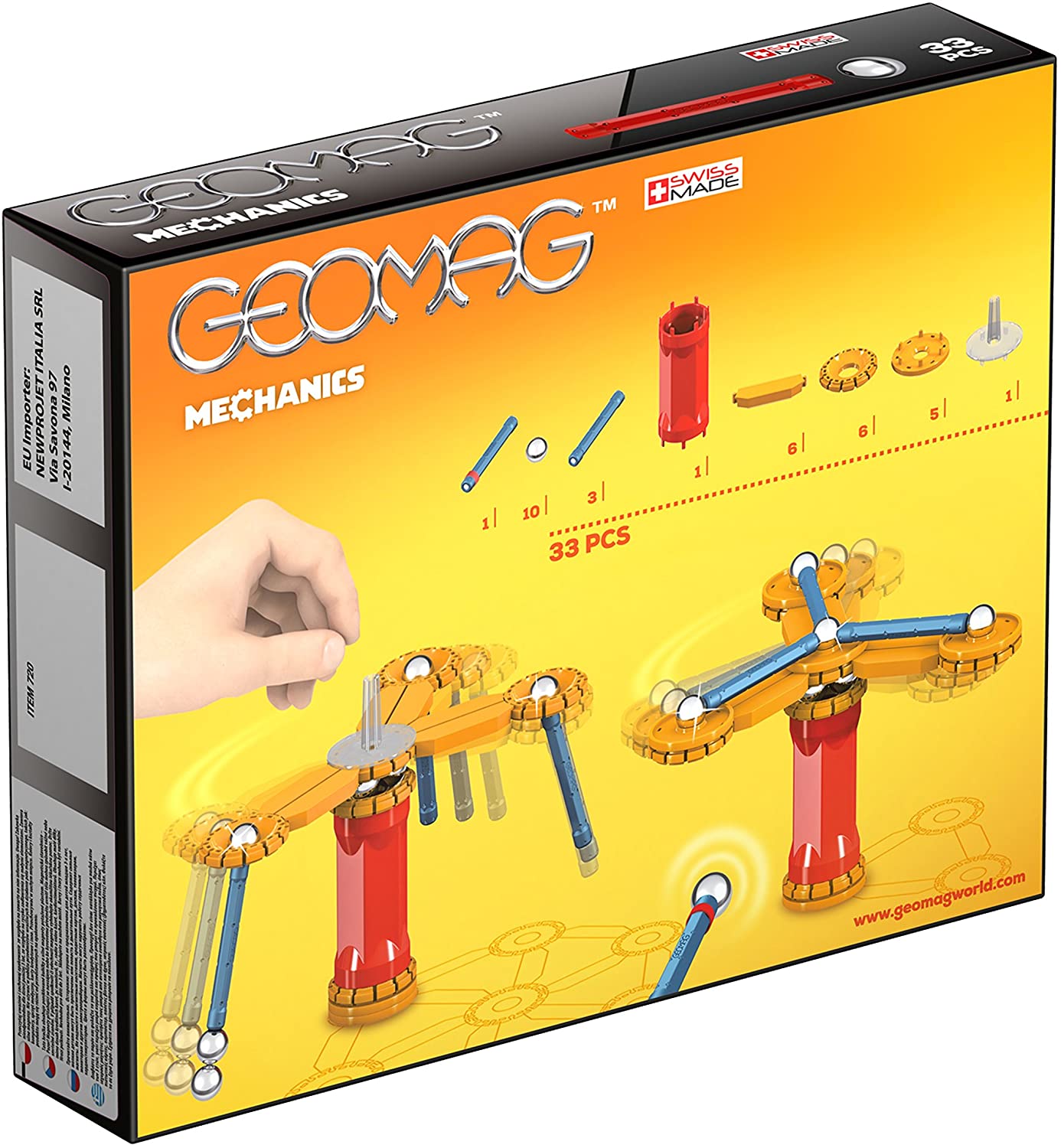 Geomag Mechanics 33pcs