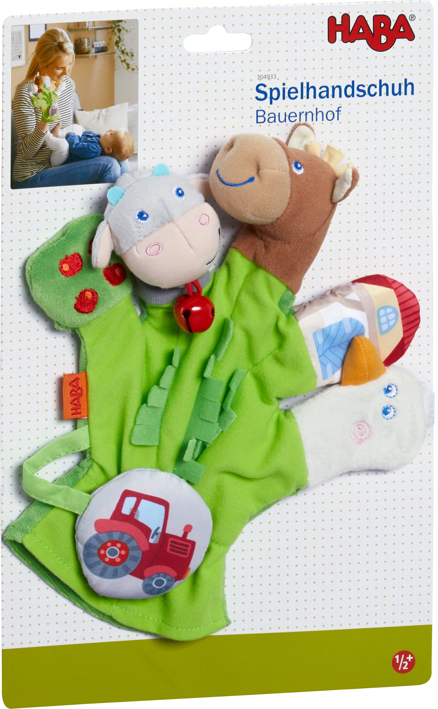 Haba Play Glove Finger Puppets Farm