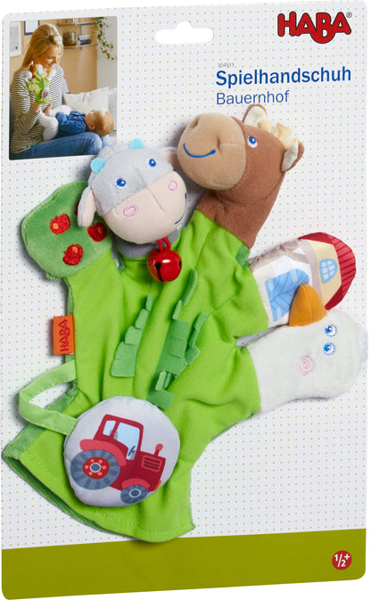 Haba Play Glove Finger Puppets Farm