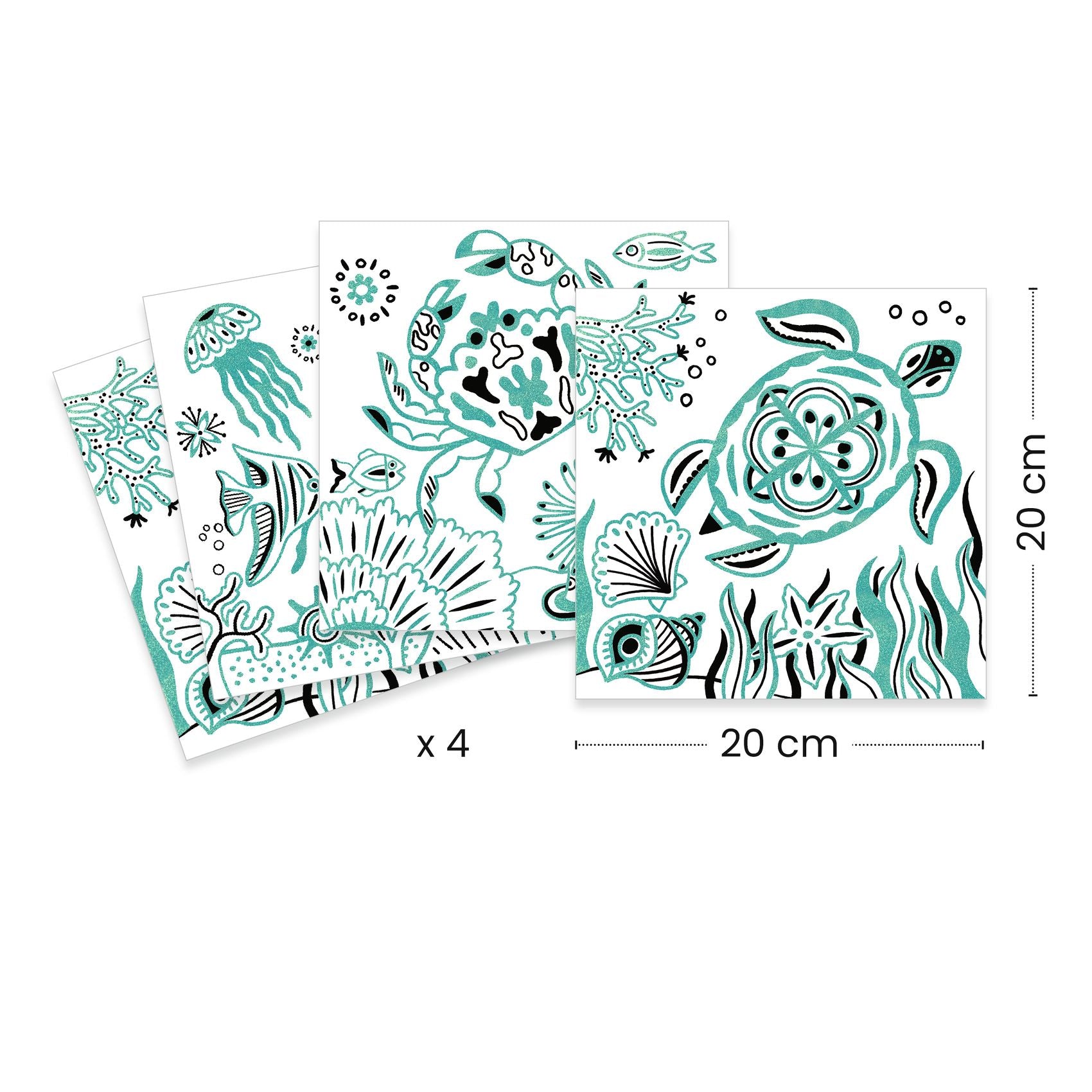 Djeco Under The Sea - Colouring Surprises