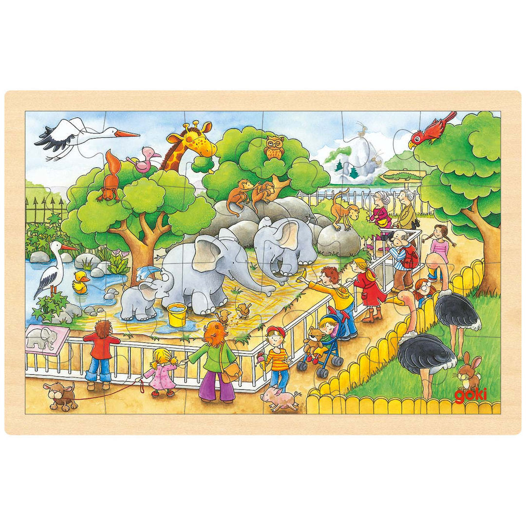 Goki Puzzle, Visit At The Zoo
