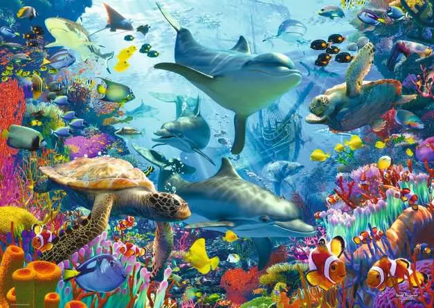 Ravensburger Coral Retreat 1000pc