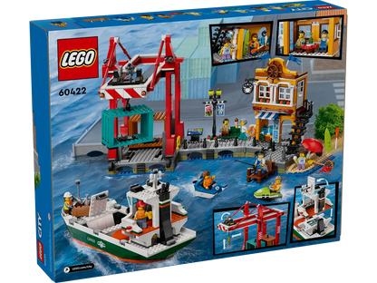 Lego City 60422 Seaside Harbour with Cargo Ship