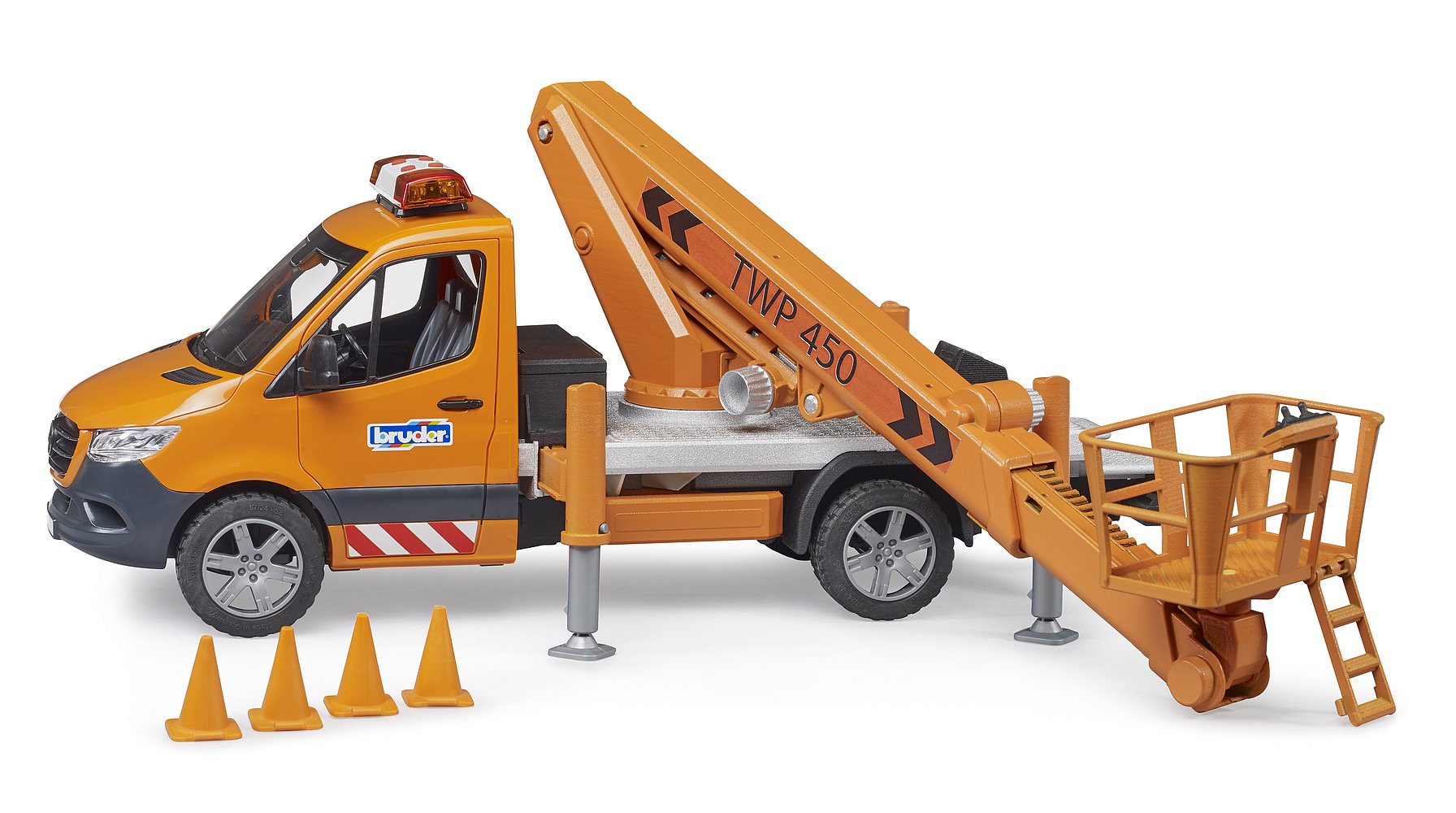 Bruder MB Sprinter W/Working Platform & Light & Sound