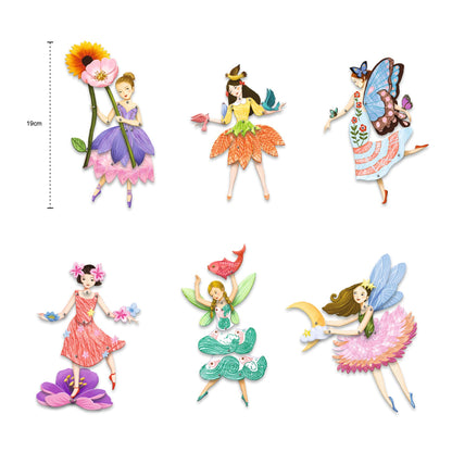 Djeco Jumping Jacks - Fairies Colouring Surprises